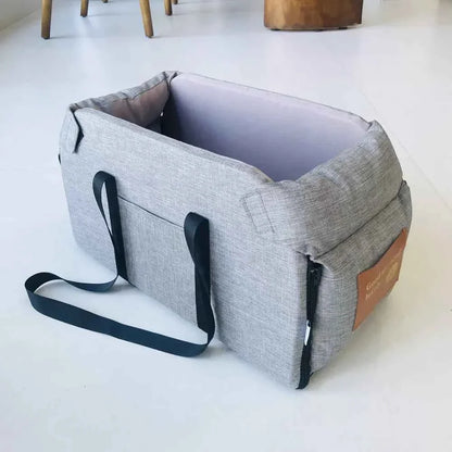 Dog Car Seat Bed & Portable Carrier for Small Pets