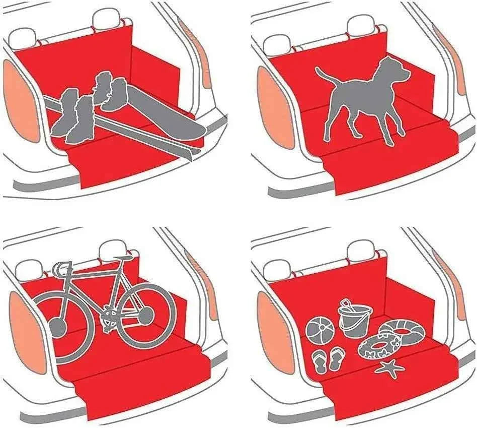 Waterproof Non-Slip Dog Car Seat Cover for Cars, SUVs and Trucks